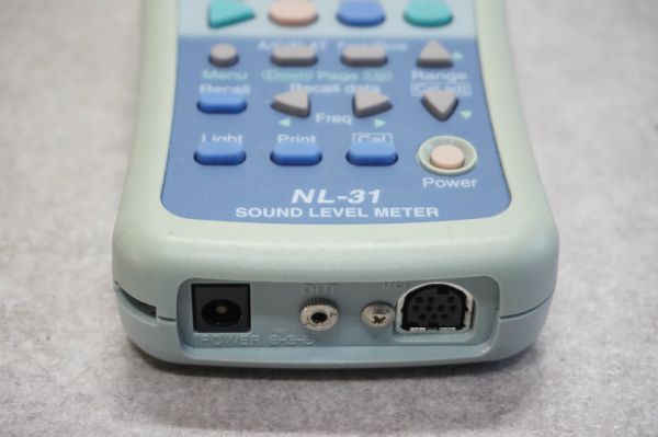 [SK][C4020580] RION リオン NL-31 精密騒音計 SOUND LEVEL METER ケース付きの画像8