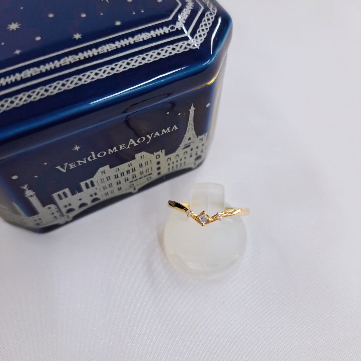 VENDOME AOYAMA ヴァンドーム青山 リング ダイヤ 3P 3石 K10 9号 VENDOME AOYAMA ヴァンドーム青山 リング ダイヤ 3P 3石 K10 9号
