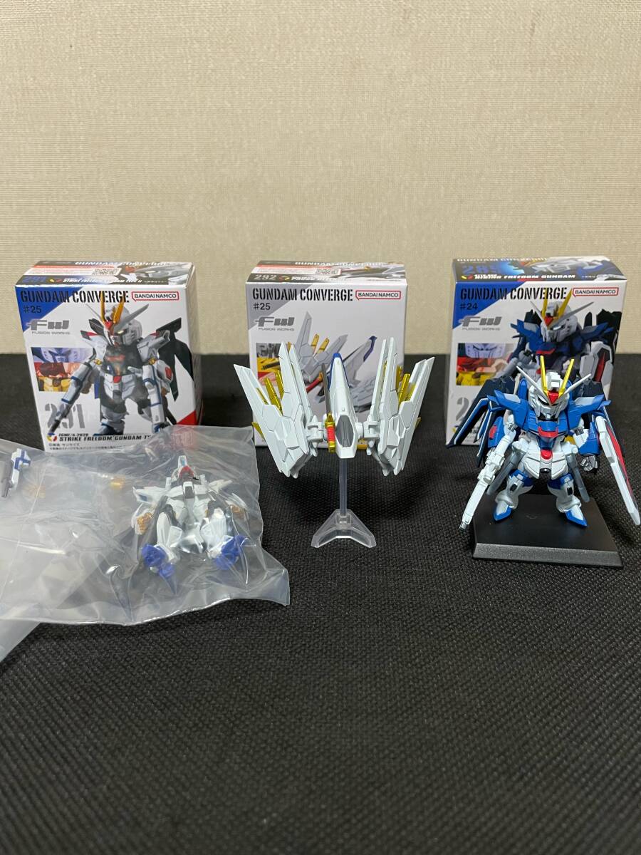 GUNDAM CONVERGE [ Rising freedom ] [ Strike freedom ] [p громкий Defender ]