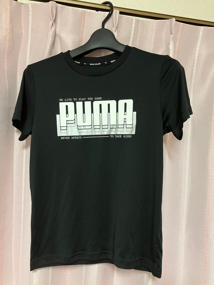 【PUMA】プーマ　Tシャツ　キッズ　150cm 黒 半袖Tシャツ