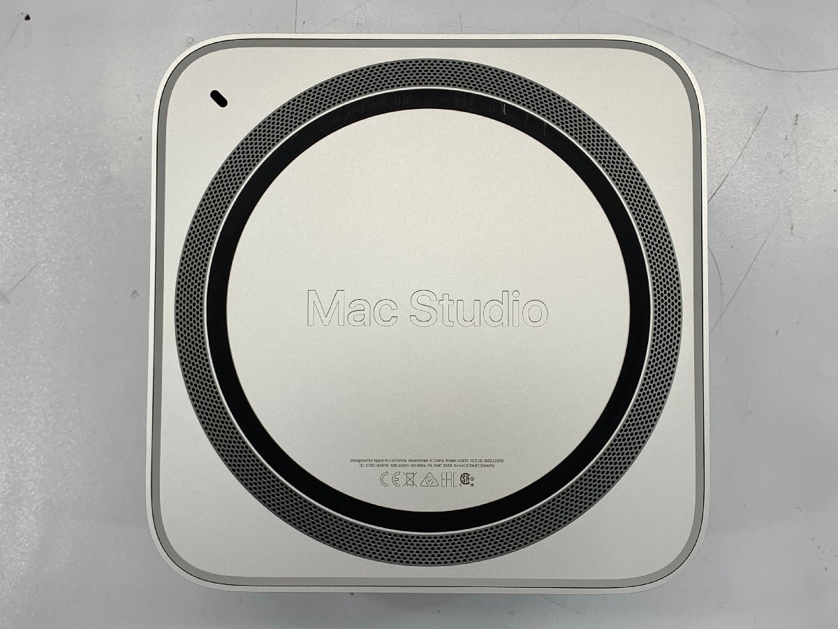 1 иен старт!! Apple Mac Studio A2615 (M1Max,2022) [Dmc]