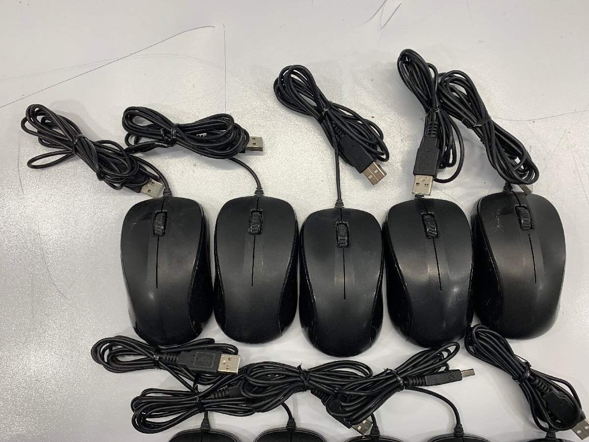 １円スタート！！【未検査品】ELECOM USB mouse 10個セット [Etc]_画像2