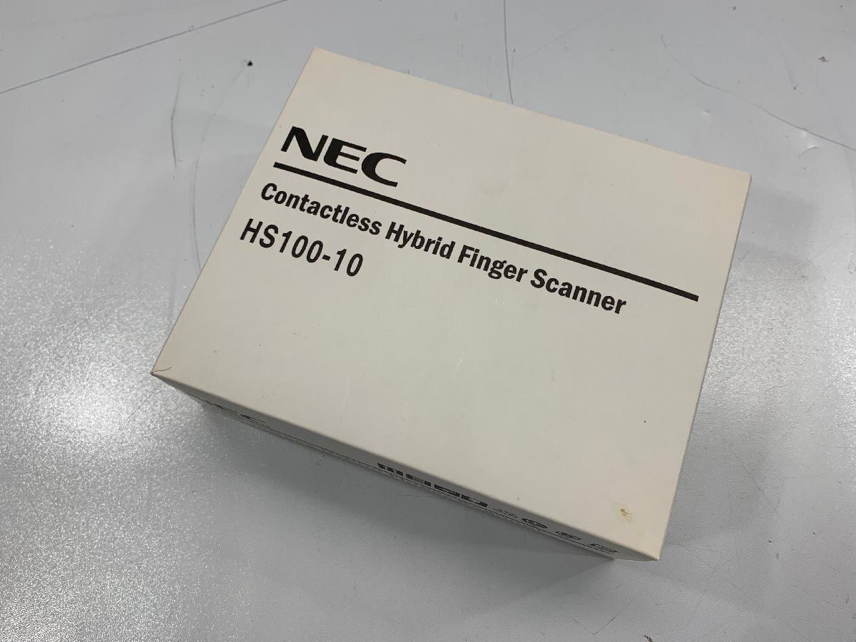 NEC 非接触型指ハイブリッドスキャナ Contactless Hybrid Finger Scanner HS100-10 [Etc]_サンプル