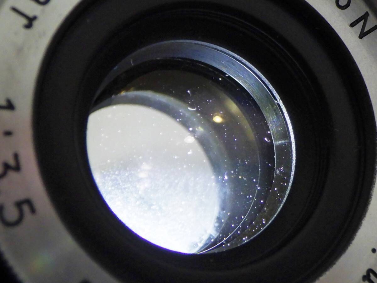 札経01 00-000000-98 [Y] (0501-27) Hexar 1:3.5 f=50mm Konishiroku レンズの画像5