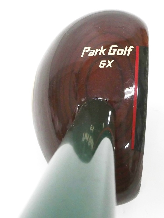 02 68-595366-13 [Y] Park Golf GX パークゴルフクラブ 全長:約84cm 左利き用 ボール セット 旭68_画像2