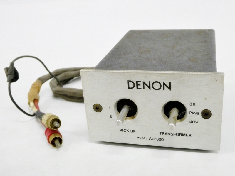 16 45-594580-30 ★ [Y] DENON デノン デンオン AU-320 MC昇圧トランス 鹿45の画像1