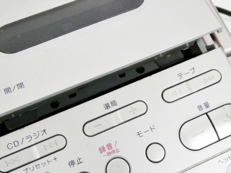 16 00-000000-00 [Y] SONY ソニー CFD-E500TV CDラジカセ CDラジオカセットレコーダー 鹿00_画像5