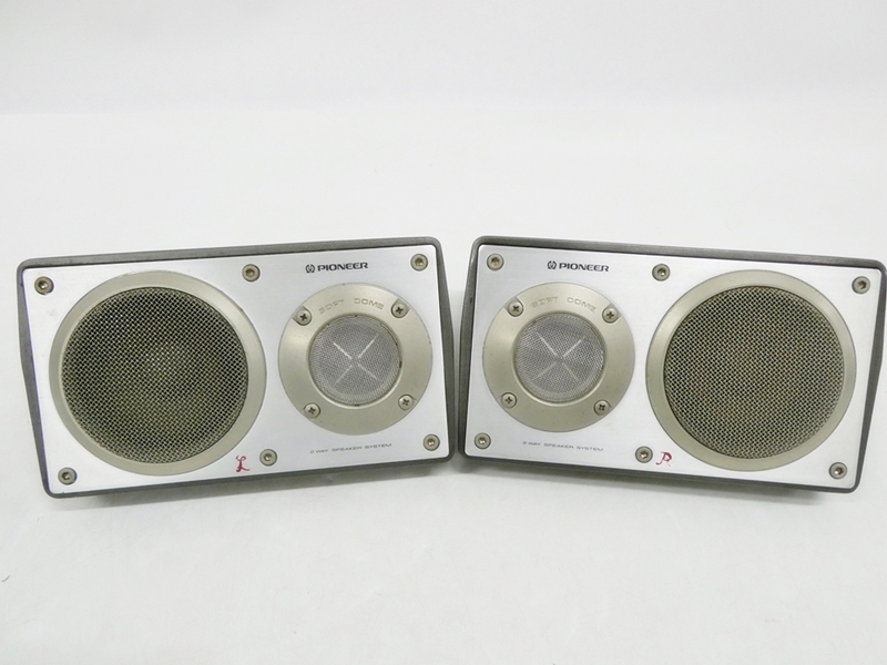 16 82-595551-15 [Y] PIONEER Pioneer TS-X9 speaker pair long Sam car Boy old car Car Audio deer 82