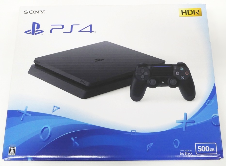 02 69-595617-16 [Y] PS4 PlayStation4 body CUH-2100A PlayStation 4. seal seal have PlayStation 4 SONY Sony box attaching asahi 69