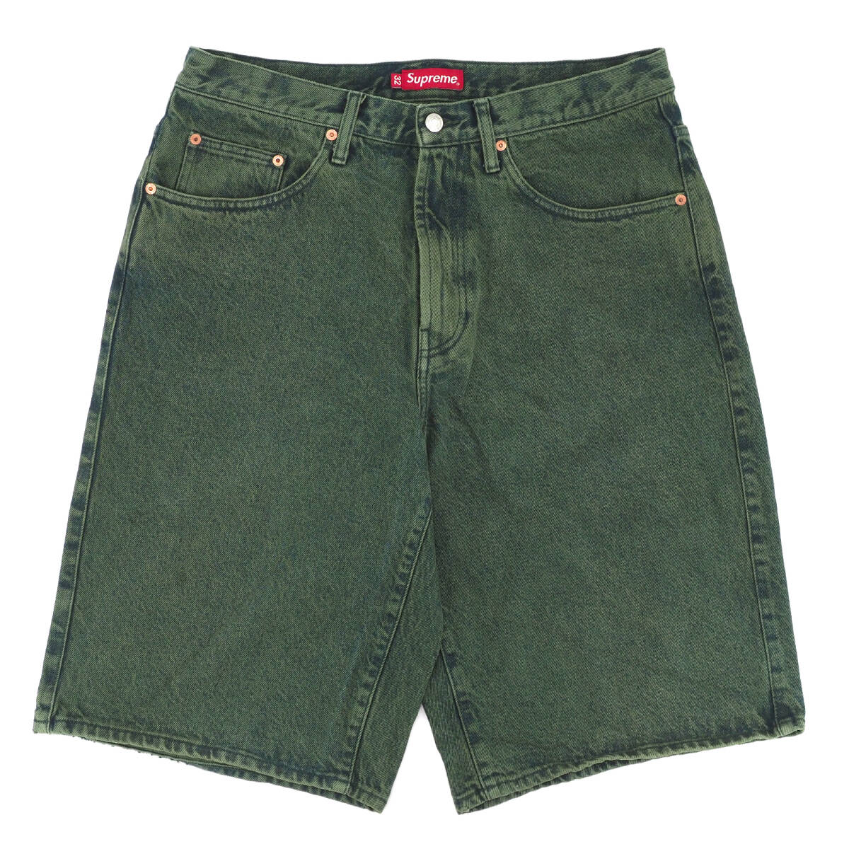 Supreme - Baggy Denim Short 緑W32 シュプリーム - バギー デニム ショーツ 2023SS_画像1