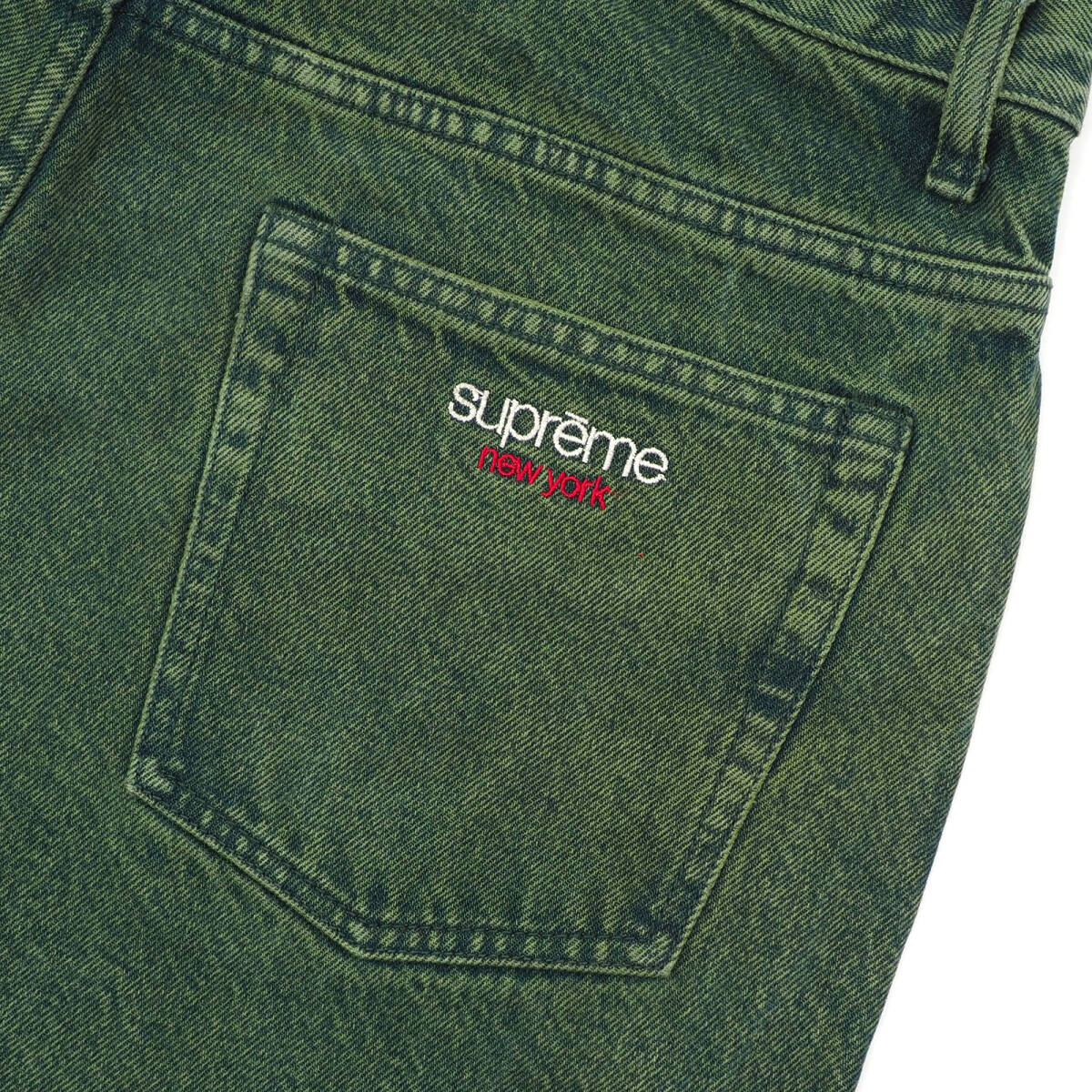 Supreme - Baggy Denim Short 緑W32 シュプリーム - バギー デニム ショーツ 2023SS_画像5