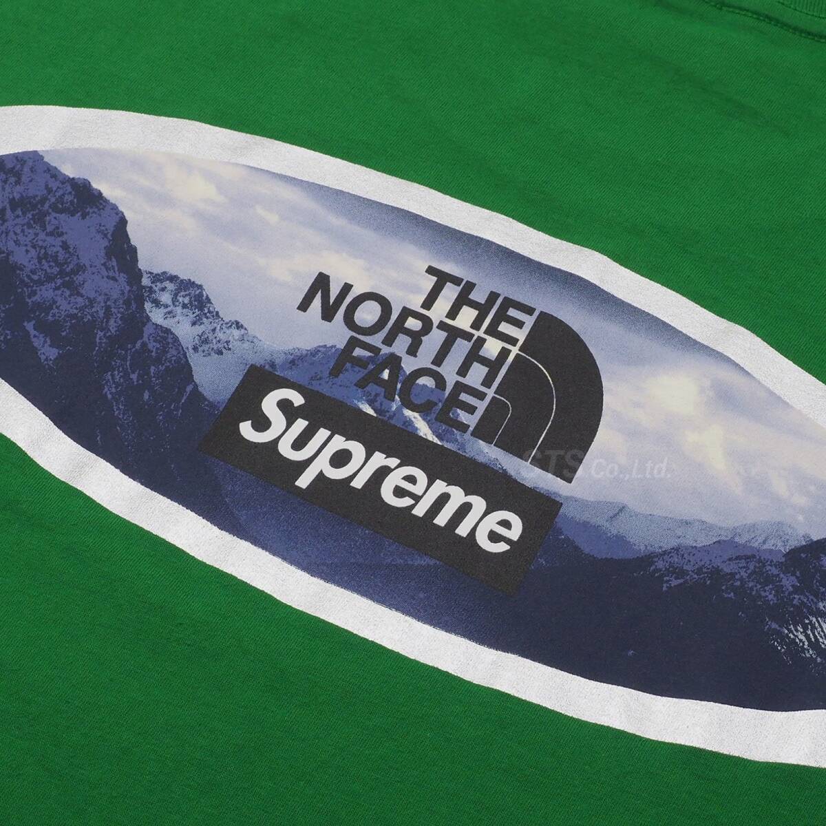 Supreme/The North Face Mountains Tee　緑XL　シュプリーム/ザ ノース フェイス マウンテン ティー　2021FW_画像3