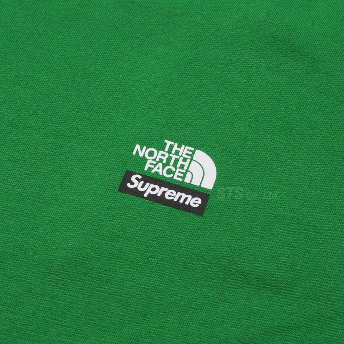 Supreme/The North Face Mountains Tee　緑XL　シュプリーム/ザ ノース フェイス マウンテン ティー　2021FW_画像4