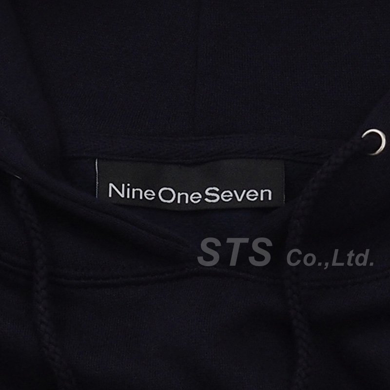 Nine One Seven - Area Code Pullover Hood 紺M ナイン ワン セブン - エリア コード プルオーバー フード 2018SSの画像3