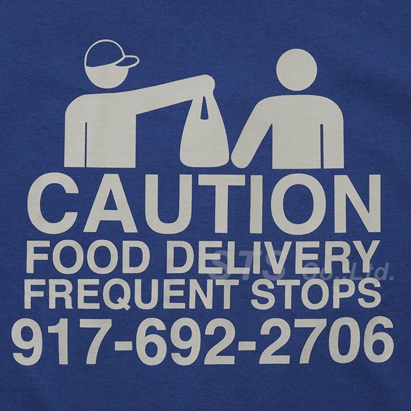 Nine One Seven - Food Delivery T-Shirt 紺S ナイン ワン セブン - フード デリバリー ティーシャツ 2018SS_画像3