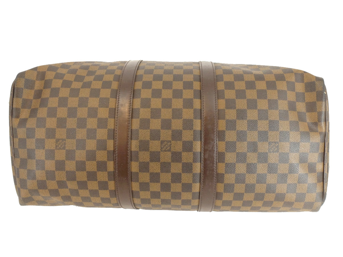 1円スタート 【LOUIS VUITTON ルイヴィトン】 キーポル50 ダミエ ボストンバッグ 旅行鞄 N41427 トラベル カバンの画像3