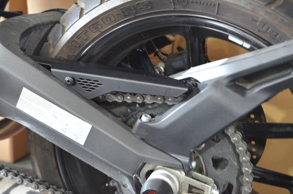 Ducati ドゥカティ スクランブラー800 アイコン クラシック フルスロットル チェーンガード 保護 ステンレス_画像3
