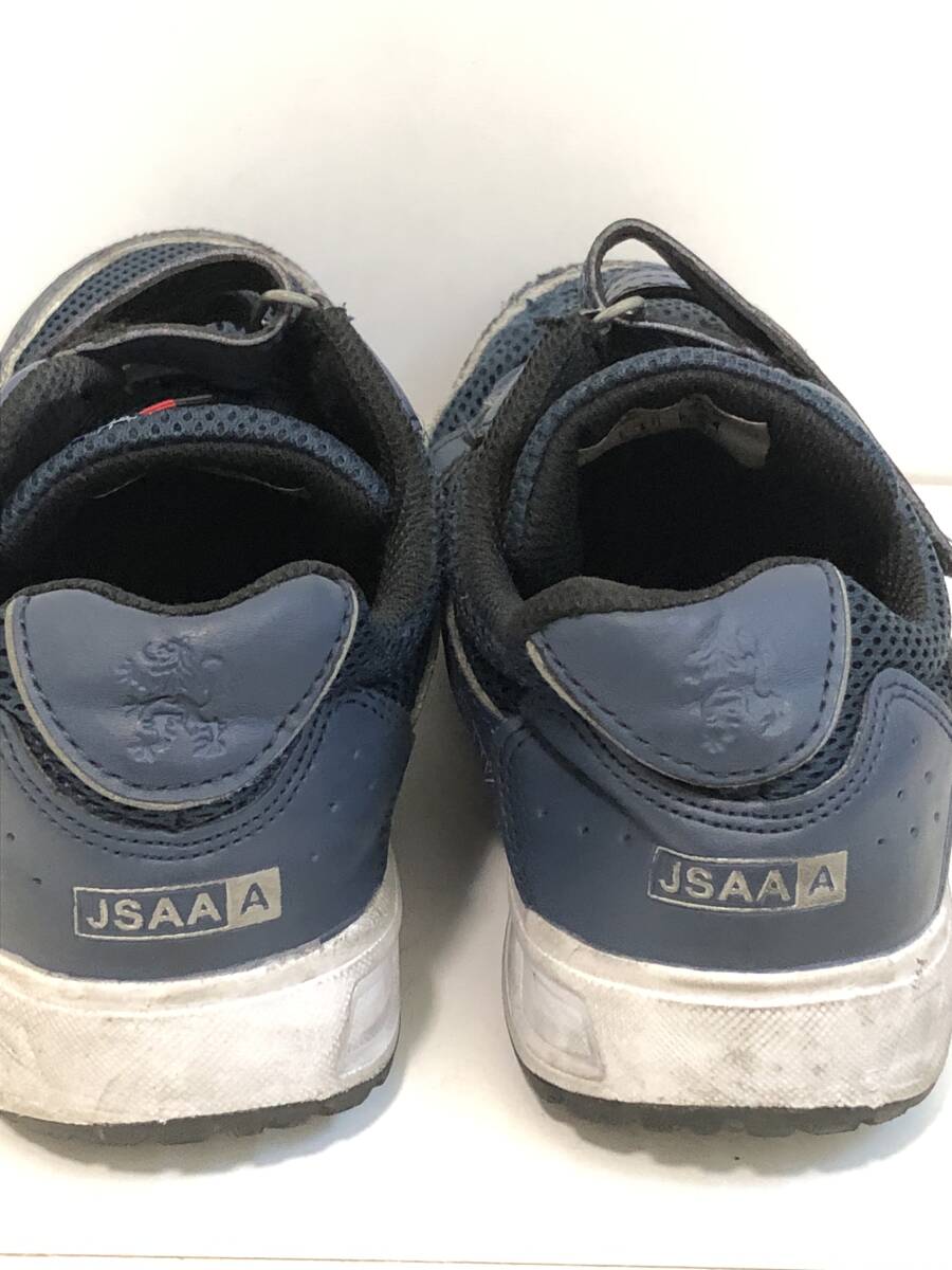 ３１０７１　ANDARE SCHIETTI アンドレ スケッティ　　安全靴 作業靴 JSAA A種 衝撃吸収　耐滑性 　ブルー　青　　２３.５ｃｍ　宅急便_画像6