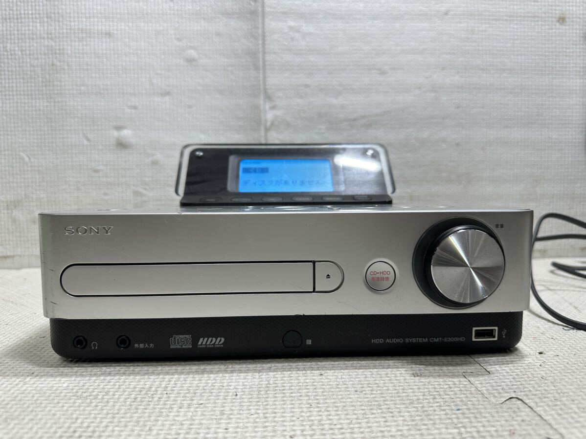SONY Sony HCD-E300HD HDD AUDIO SYSTEM audio equipment electrification has confirmed 