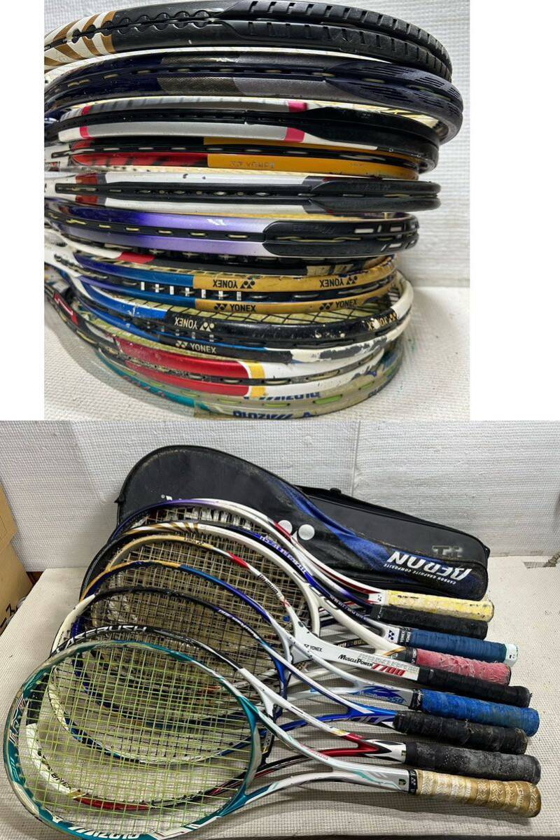  продажа комплектом теннис ракетка YONEX MIZUNO Ultimum TI titanium mesh прочее продажа комплектом 11 шт. комплект * текущее состояние товар 