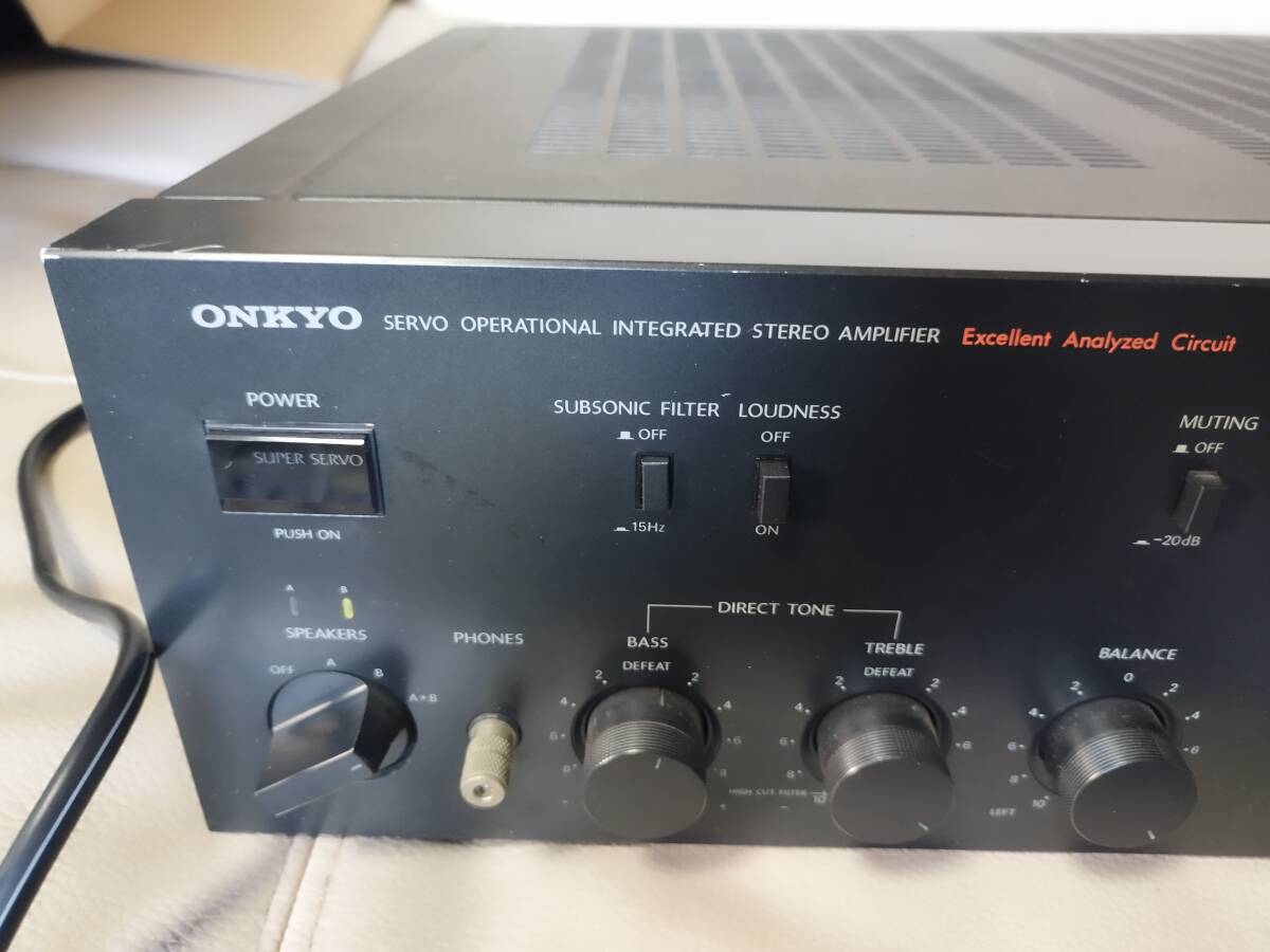  ONKYO オンキョー A-817RS アンプ 中古 現状品_画像2