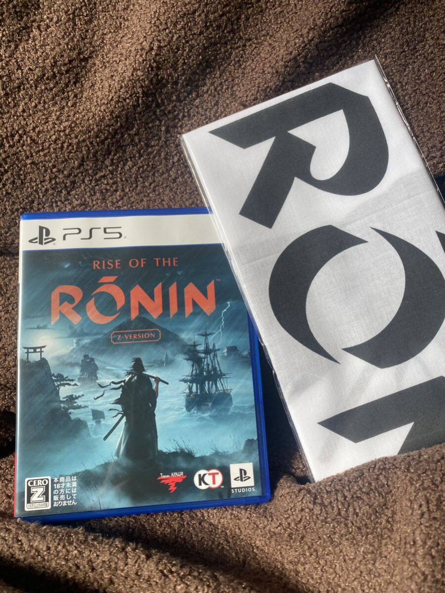 【PS5】 Rise of the Ronin Z version ダウンロードコード未使用 早期購入特典付きの画像2