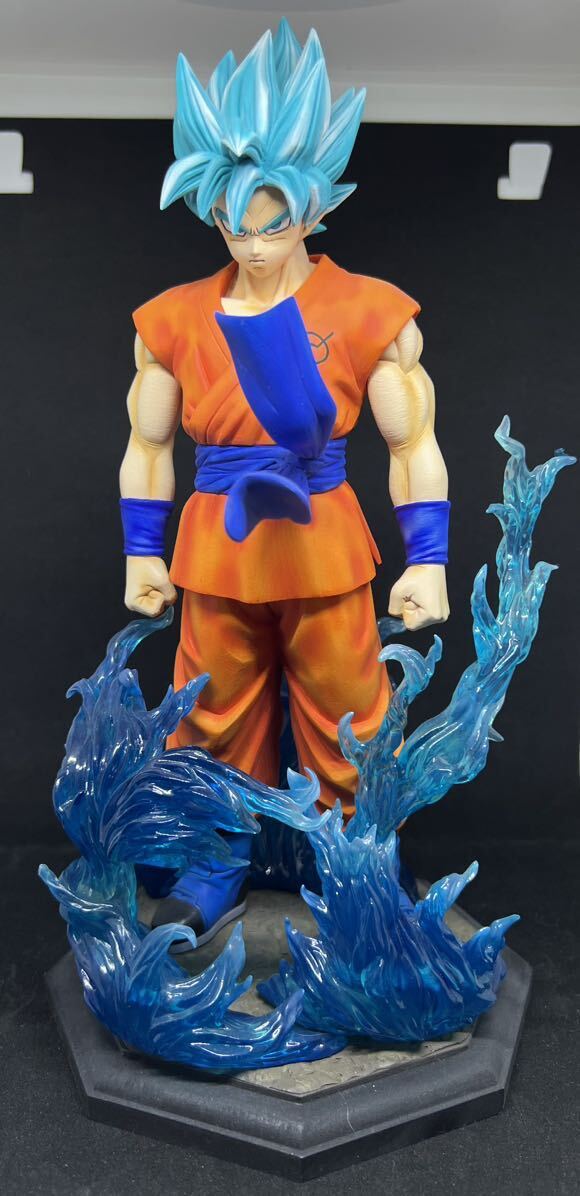 孫悟空 フルリペイント ドラゴンボール MSP フィギュア DRAGONBALL 一品物 ドラゴンボールZ 復活のF スーパーサイヤ人ブルー フリーザ戦_劇場版 復活の『F』を完全再現