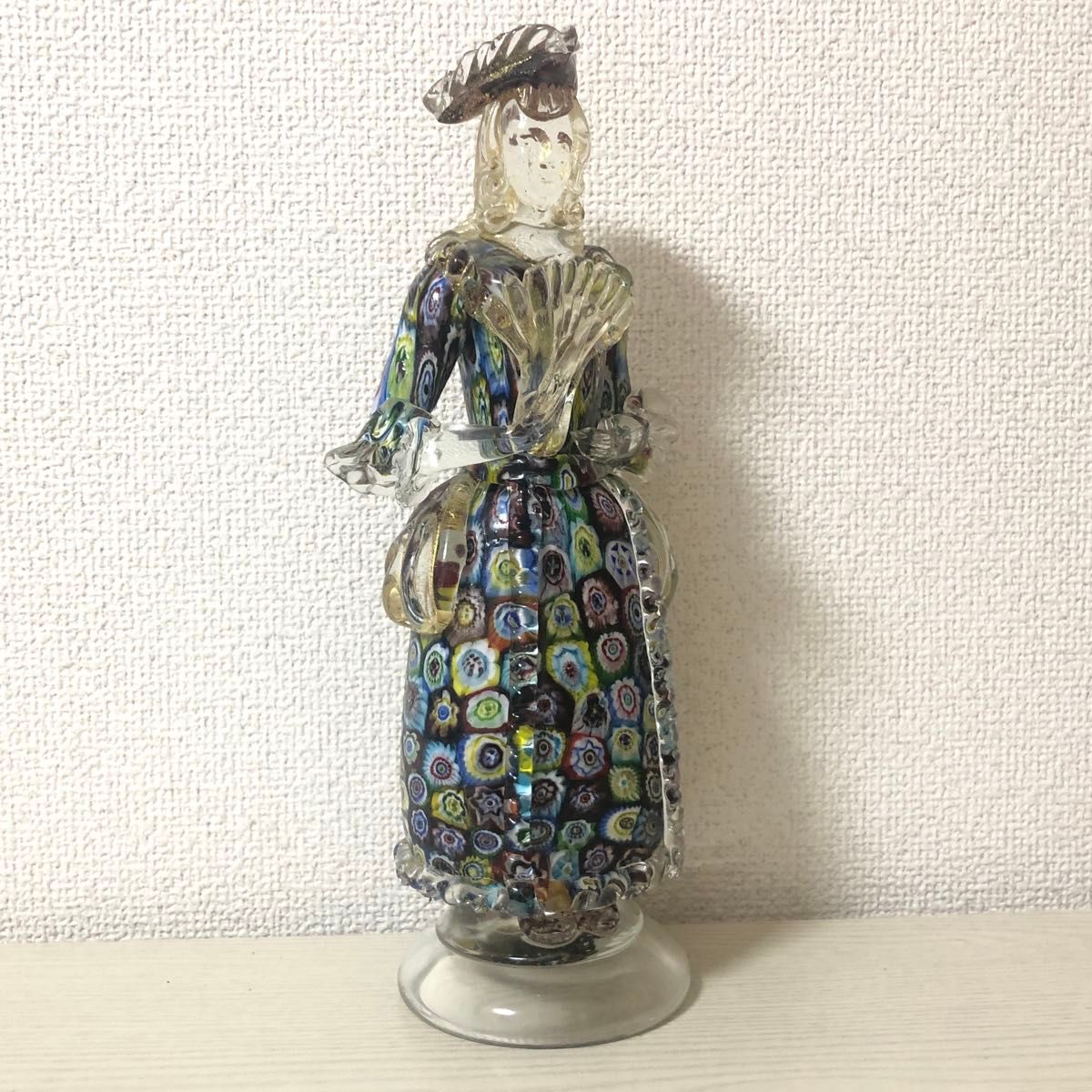 ベネチアングラス ムラーノ ガラス 人形 工芸品 置物 美術品 ベネチアングラス ムラーノ ガラス 人形 工芸品 置物 美術品