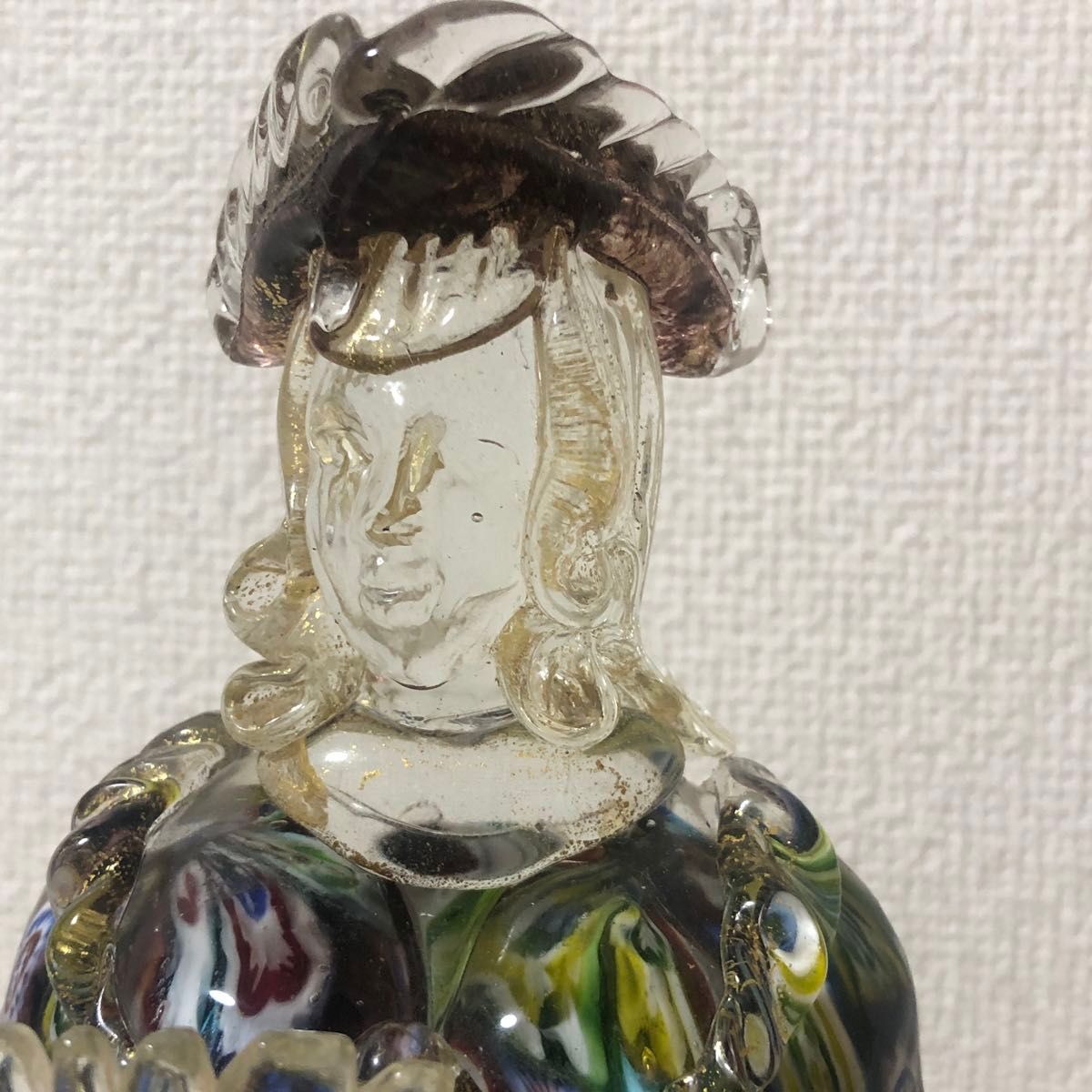 ベネチアングラス ムラーノ ガラス 人形 工芸品 置物 美術品 ベネチアングラス ムラーノ ガラス 人形 工芸品 置物 美術品