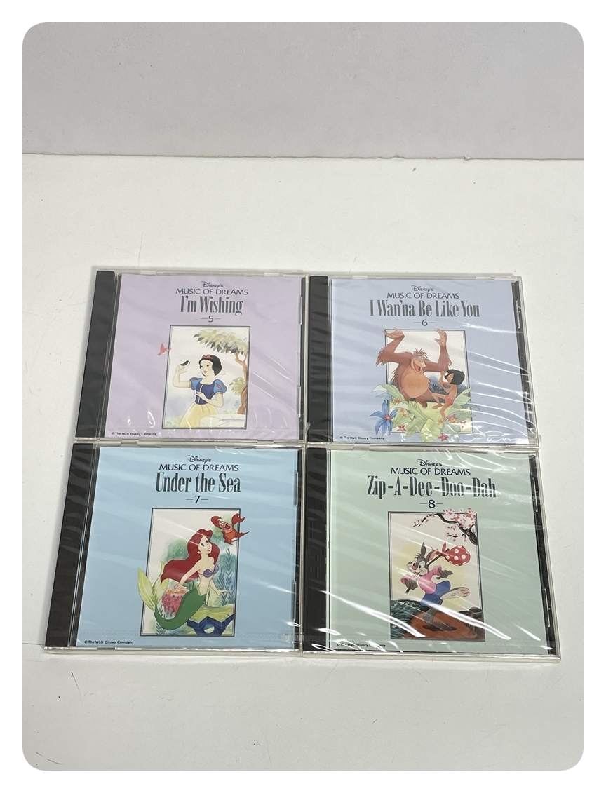 ● コレクター必見 未開封 Disney ディズニー ミュージック オブ ドリームズ CD 10枚セット 元箱 コレクション ma716_画像3