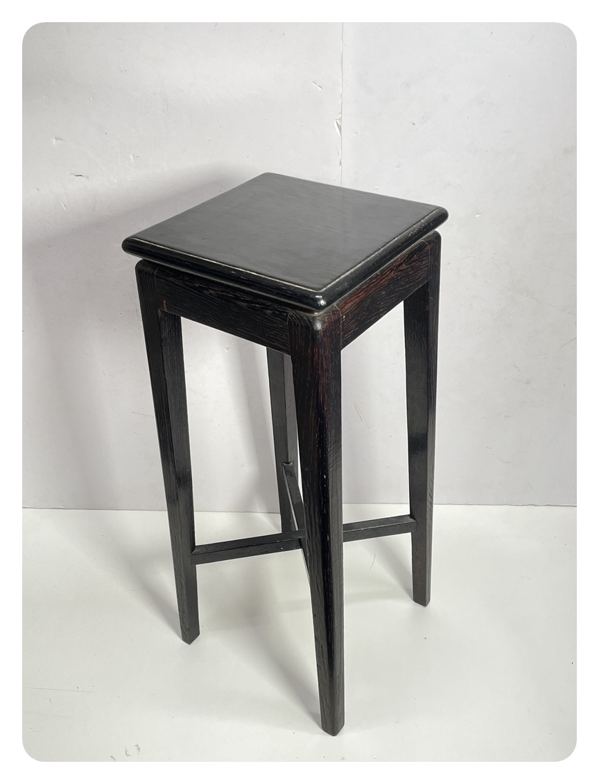 ● コレクター必見 ビンテージ 木製 スツール 椅子 飾台 高さ約61cm シャビー 古道具 古木 ディスプレイ レトロ ma770_画像1