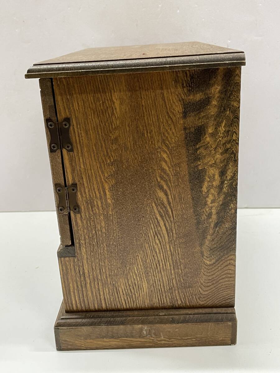 ★コレクター必見 木製 アクセサリーボックス 引き出し付 透かし彫り 木彫り 木工 小物入れ 置物 コレクション M139_画像6