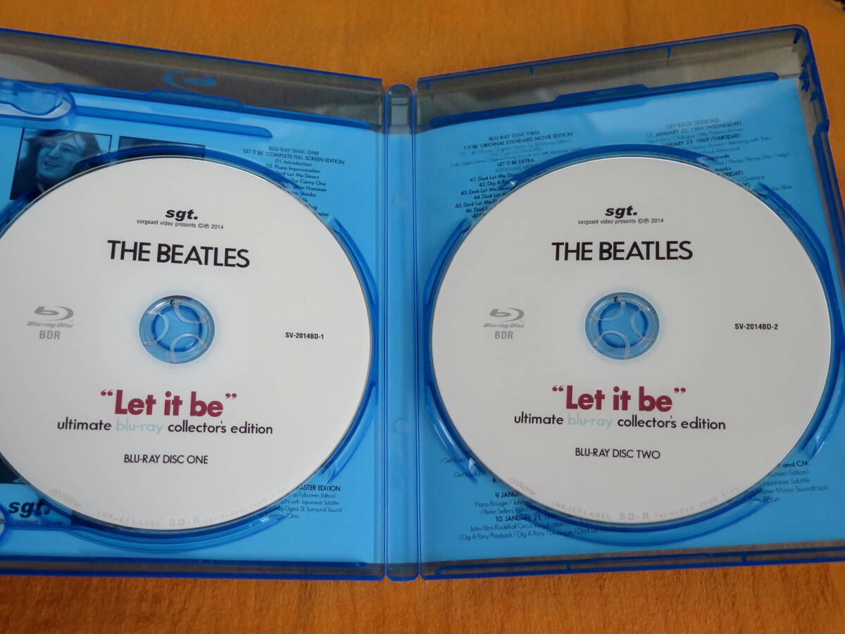 The Beatles - Let It Be ultimate collector's edition Blu-ray2枚組 sgt. サラウンド 5.1ch ブルーレイの画像5