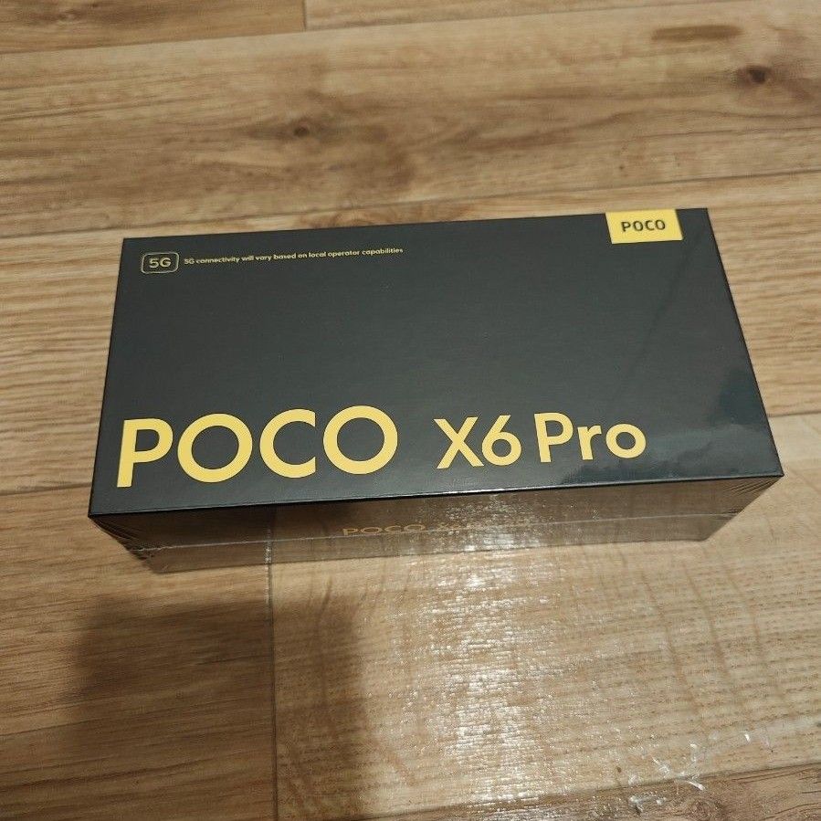 新品未開封 POCO X6 Pro グローバル版 ブラック 8GB 256GB SIMフリー