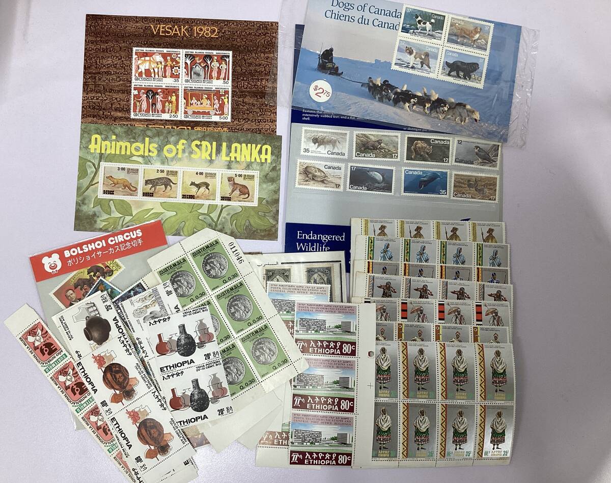 ★外国の切手★ 海外切手シート 海外切手 消印付き 消印なし 趣味 収集 コレクション 大量切手 1円スタート♪♪の画像9