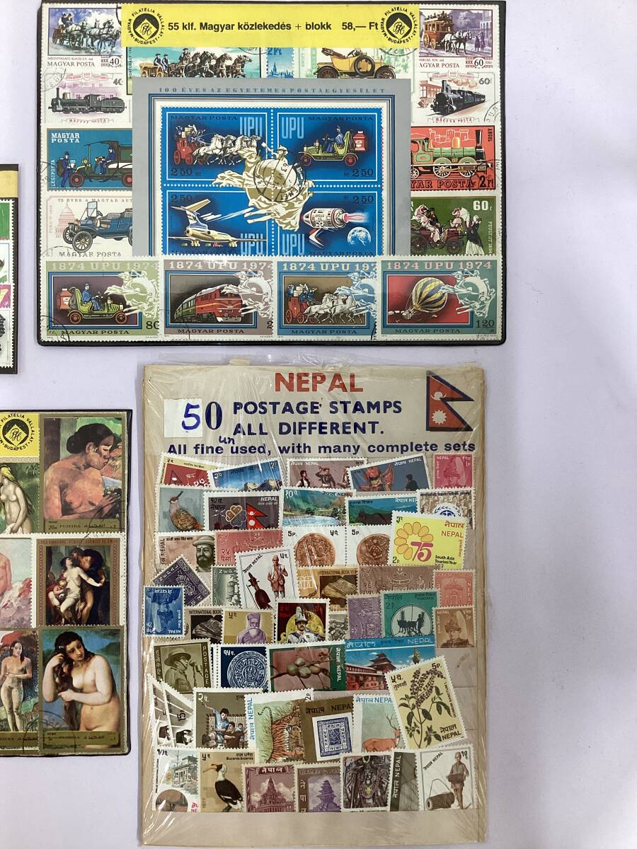 ★外国の切手★ 海外切手シート 海外切手 消印付き 消印なし 趣味 収集 コレクション 大量切手 1円スタート♪♪の画像7
