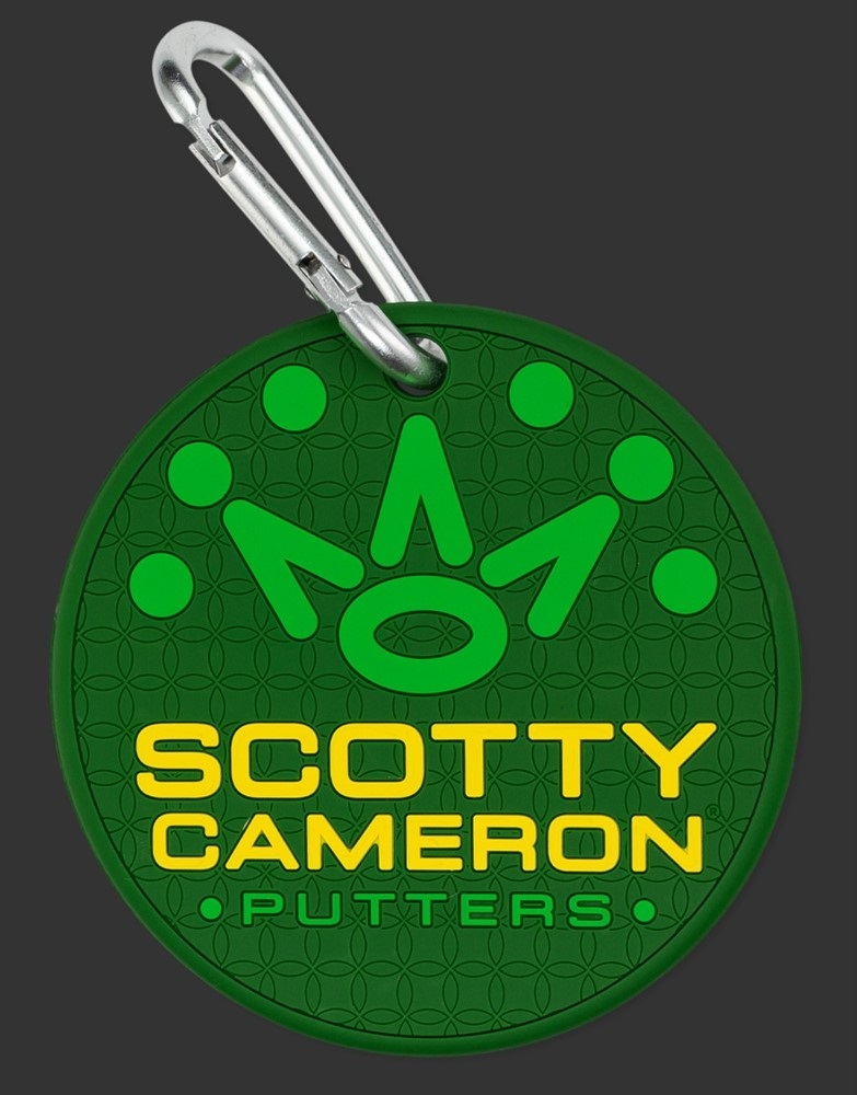 2024 Scotty Cameron - Putting Disk - Circle T - Green/Yellow スコッティ・キャメロン バッグ タグ パッティングディスク 超限定品 新品_画像2