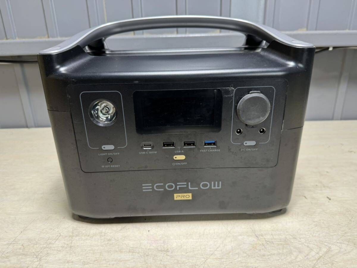 EcoFlow RIVER Pro EF4 PRO portable power supply EFRIVER600PRO-JP 720Wh Junk 