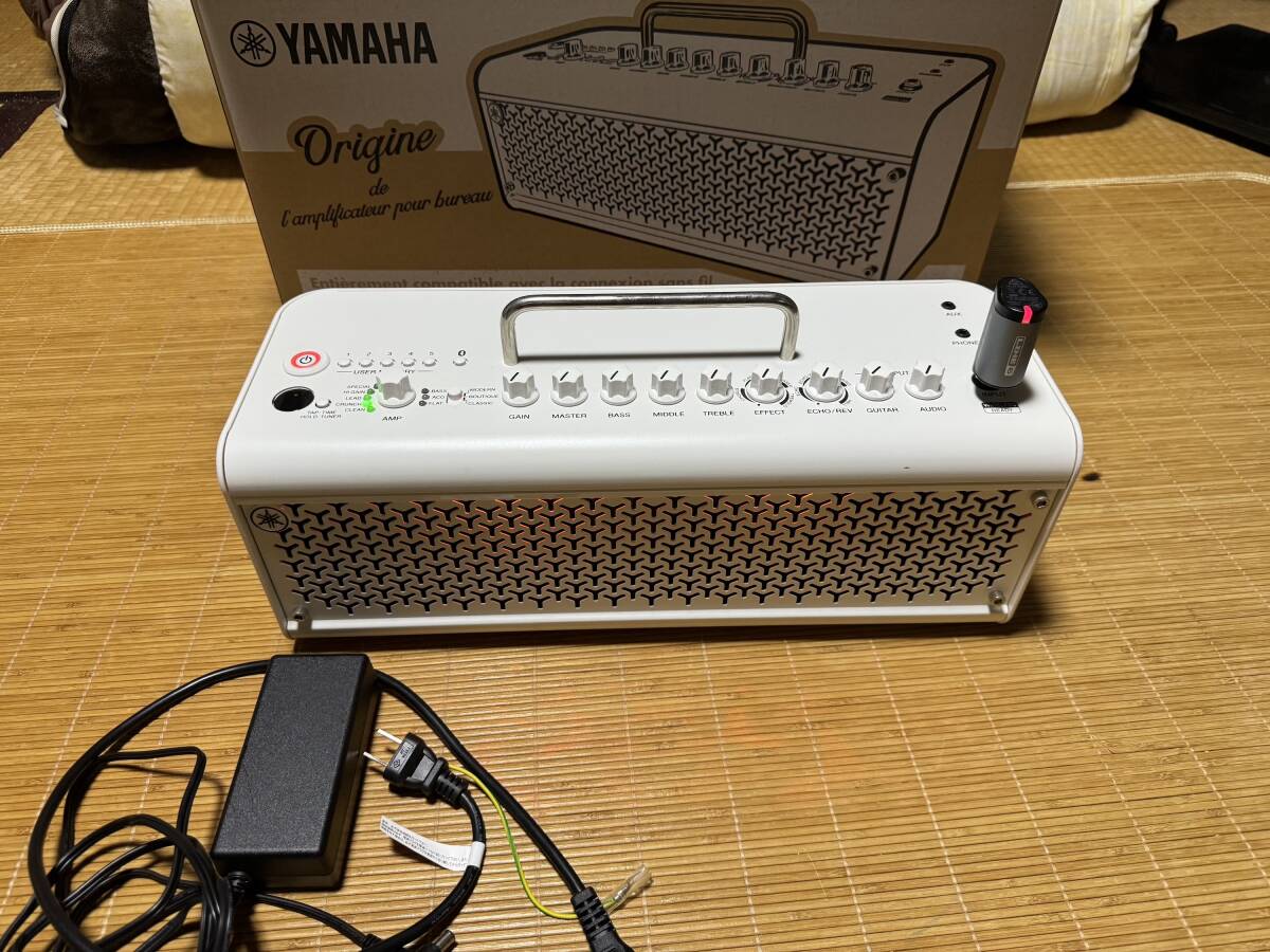 YAMAHA THR30II Wireless ホワイト LINE6 RELAY G10Ⅱギタートランスミッター付きの画像1
