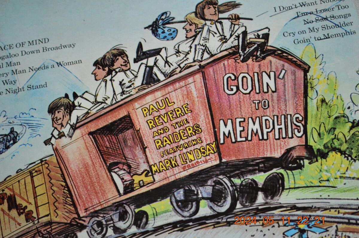 Paul Revere And The Raiders ★ Goin' To Memphis ( Columia Stereo)_画像2