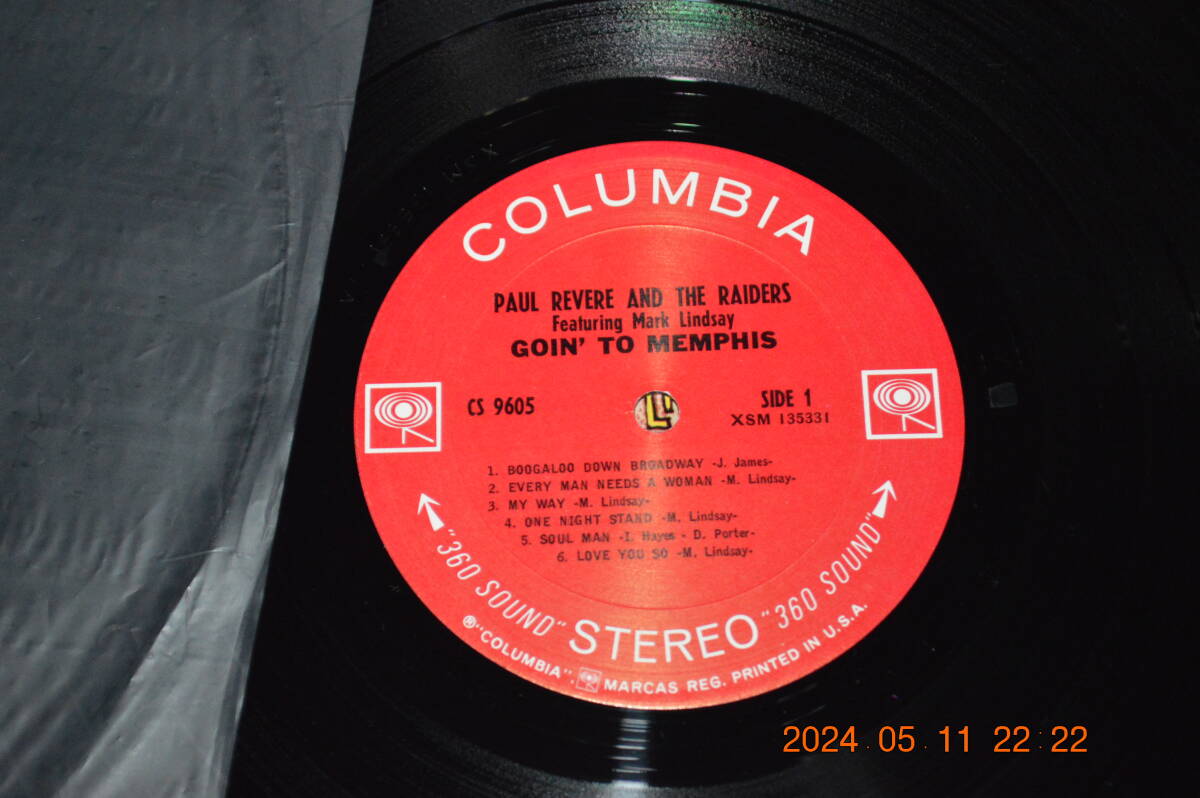 Paul Revere And The Raiders ★ Goin' To Memphis ( Columia Stereo)_画像8
