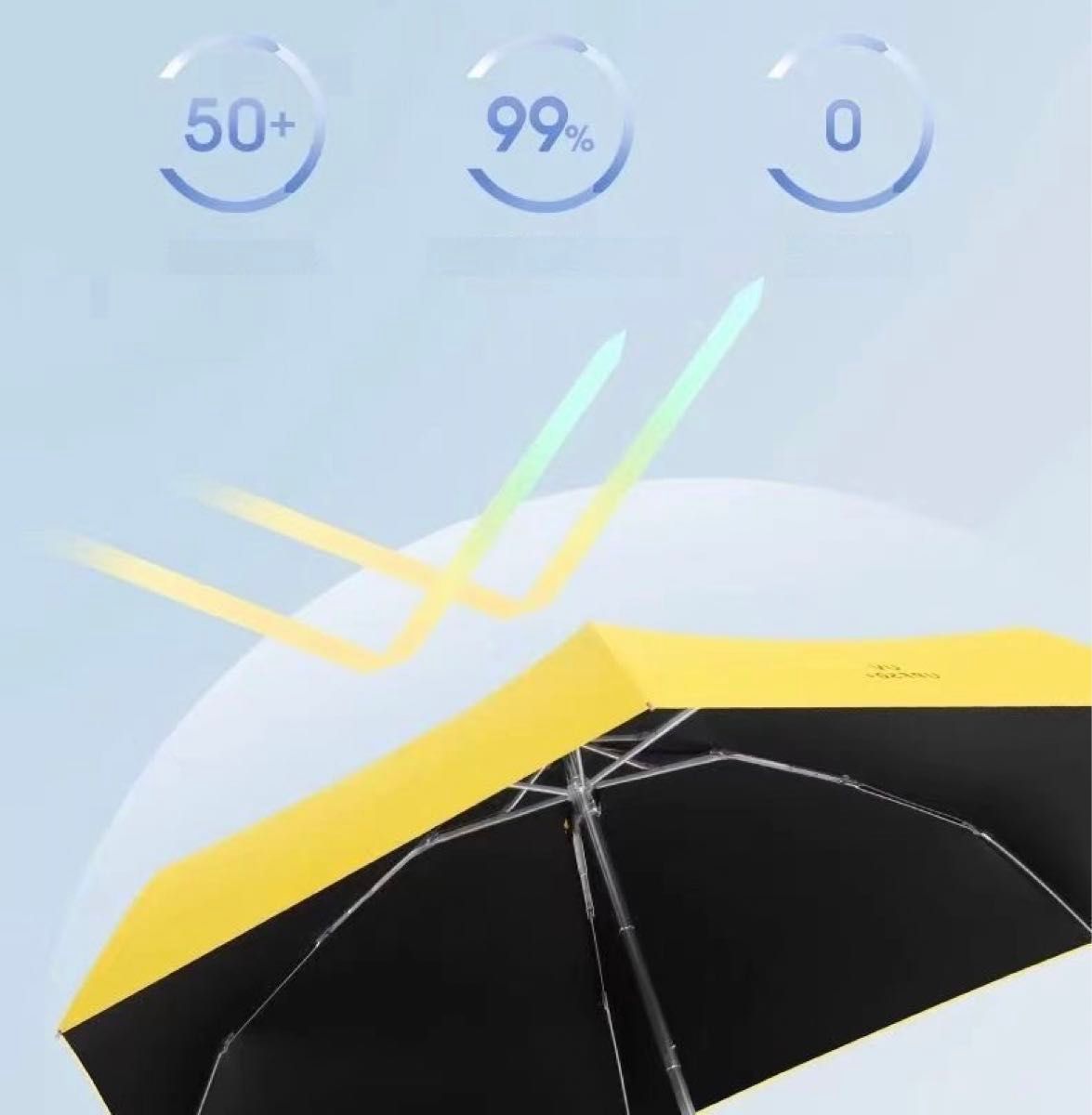 軽量 黒 折りたたみ傘 折り畳み傘 晴雨兼用 雨傘 日傘 遮光 傘 UV