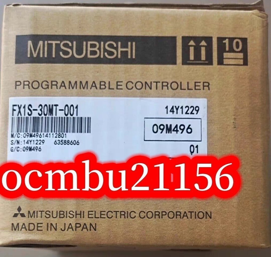 ★新品　MITSUBISHI　三菱　　FX1S-30MT-001　 PLC　【6ヶ月保証付き】_画像1