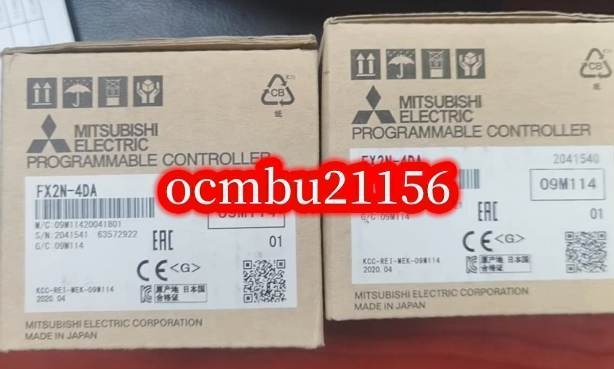 ★新品　MITSUBISHI　三菱　アナログ出力/DA変換 　FX2N-4DA　 PLC　【6ヶ月保証付き】_画像1