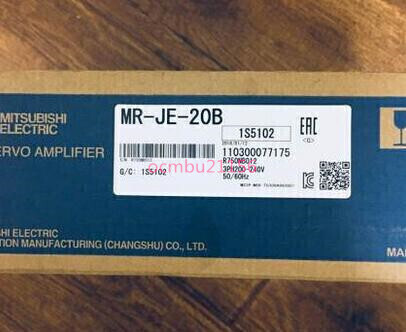 ★新品　MITSUBISHI　三菱　 MR-JE-20B　サーボアンプ 　【6ヶ月保証付き】_画像1