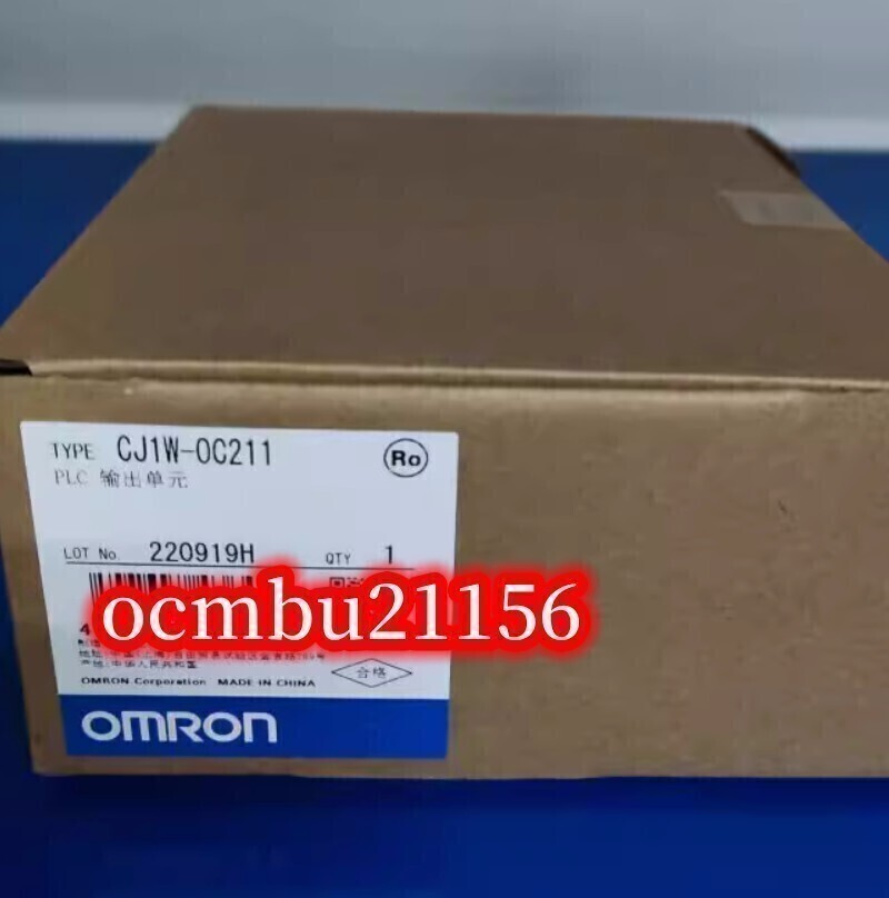 ★新品　OMRON 　オムロン 　PLC　CJ1W-OC211　出力ユニット【6ヶ月保証付き】_画像1