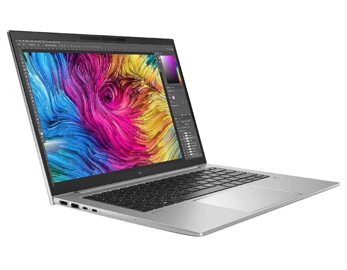 ワークステーション HP ZBook Firefly 14inch G10 展示美品 Core i7-1355U メモリ16GB SSD512GB 14型WUXGA RTX A500搭載_画像4