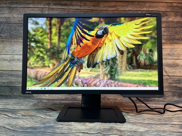 □1円スタート 中古品　BenQ XL2411P 24インチ リフレッシュレート：144Hz Full HD ゲーミングモニター□_画像1