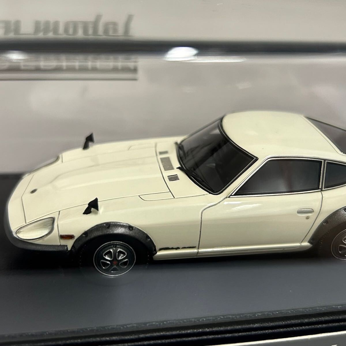 未使用 ignition model イグニッションモデル NISSAN Nissan Fairlady Z-G(HS30) White 0184 ミニカー の画像5