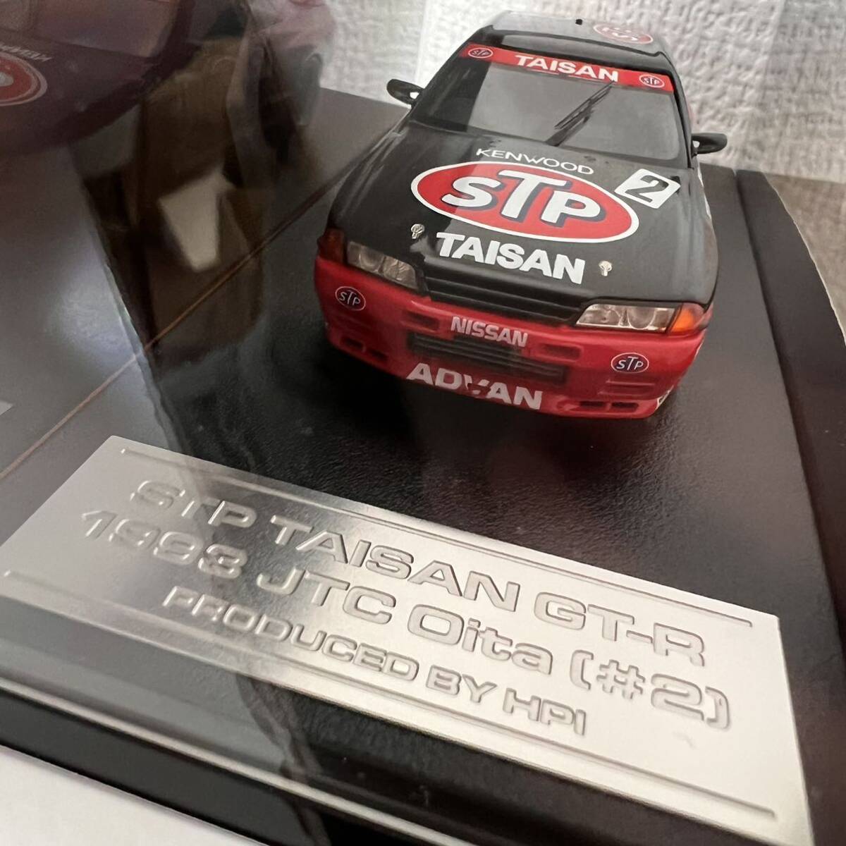 未使用 hpi-racing NISSAN STP TAISAN GT-R (#2) 1993 JTC Oita 8611ミニカー 1/43スケール_画像8